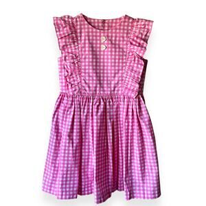 Eleanor Rose Pink Gingham Shirley Dress